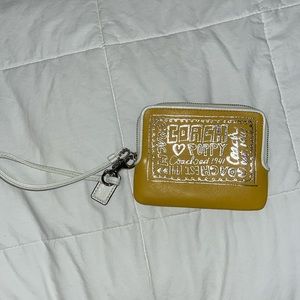 Little Yellow Coach Bag